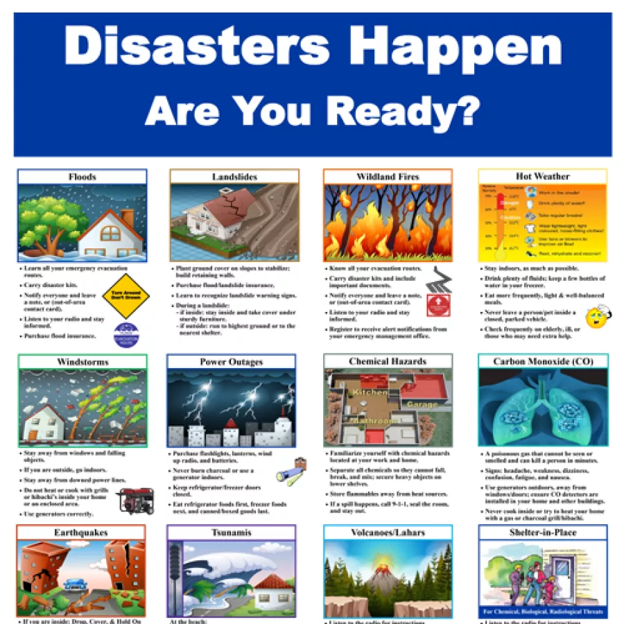 Disasters Happen poster